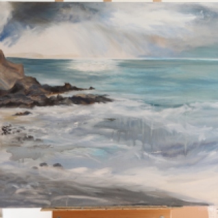Changing the rocks and adding breakwater foreground