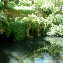 Grottos and underground walkways