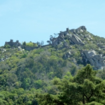 View towards the Sintra Palaces